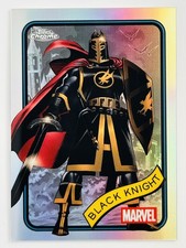 2025 Topps Chrome Marvel #165 BLACK KNIGHT Refractor