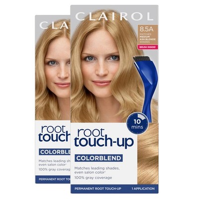 Hair Dye Root Touch Up 8.5A Medium Ash Blonde Pack of 2 Clairol Nicen