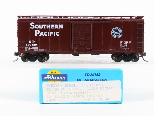 Coche de carga escala HO Athearn Bev-Bel 1923 SP Southern Pacific 40' #106429 - mejorado | Condition: Used