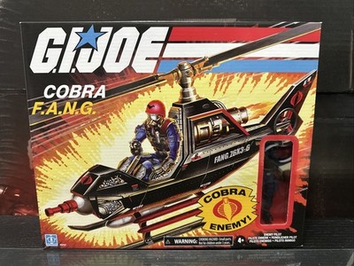 G.I. JOE Retro Collection COBRA F.A.N.G Copter with Pilot Action Figure Set