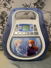 Disney Frozen 2 Bluetooth MP3 Karoake Machine Missing Microphone Working