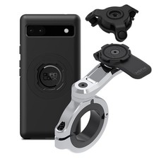 Quad Lock Moto Handlebar Mount PRO Chrome-Lar...