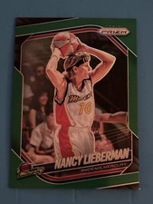 Nancy Lieberman-Cline 2025 Panini Prizm WNBA Green Prizm #34 Mercury ￼