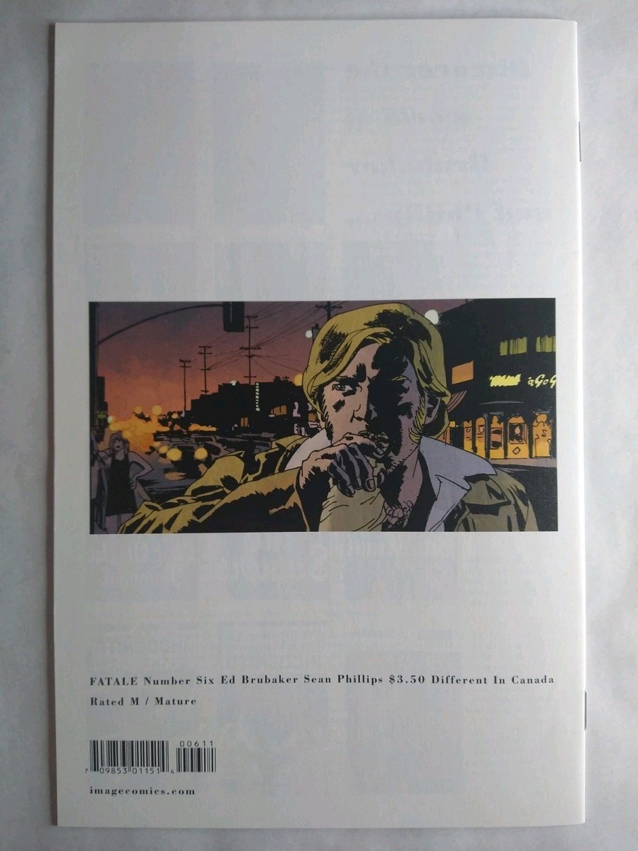 Image Comics Fatale #6 VF/NM 9.0 | eBay