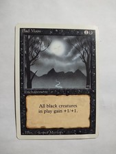Bad Moon HP x1 Revised 3rd Edition MTG Magic the Gathering 1x