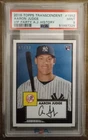 2017 2018 Topps 65/87 Transcendent #1952 Aaron Judge Psa 9