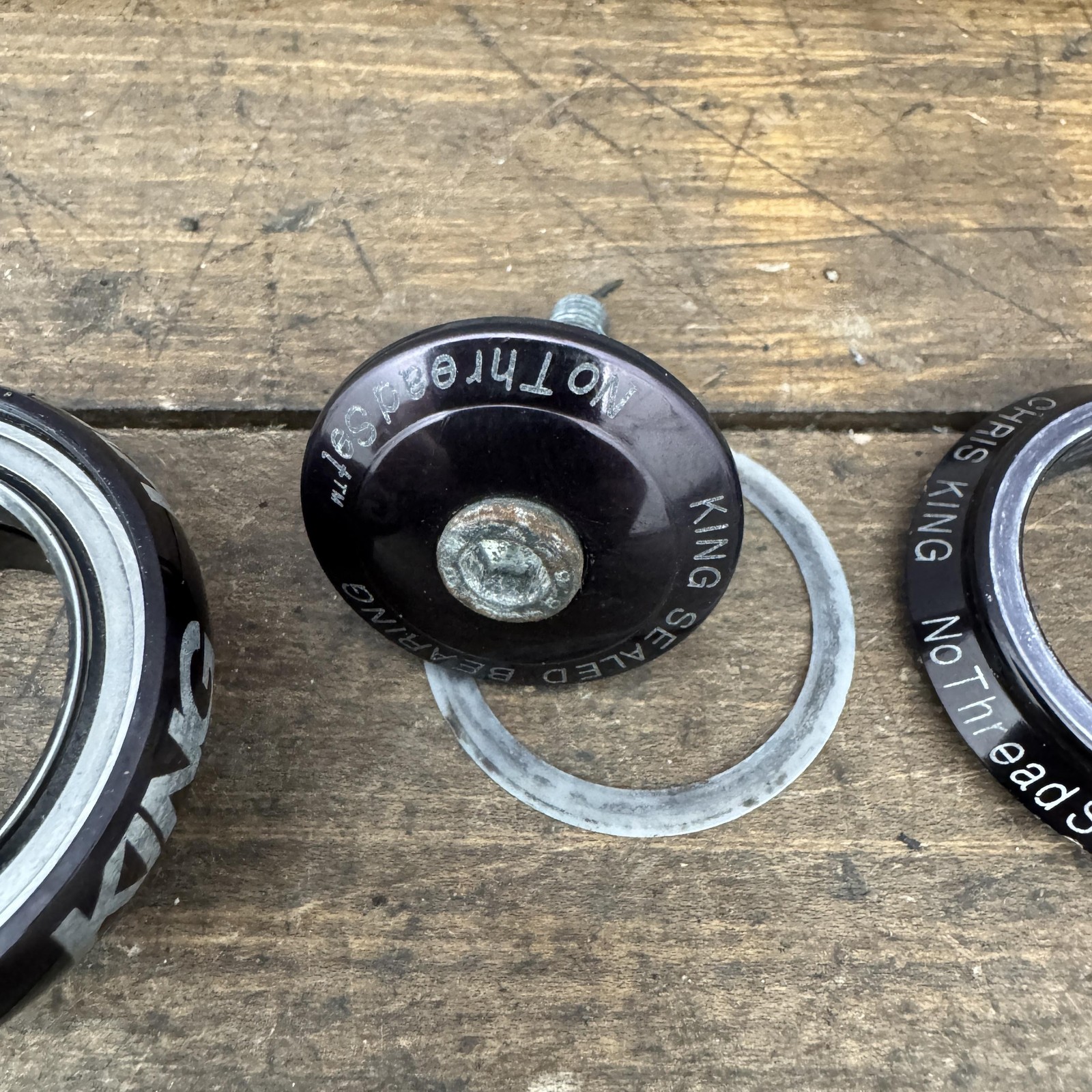 Chris King NoThreadSet 1 1/8 Threadless Headset Black King MTB Road Sealed