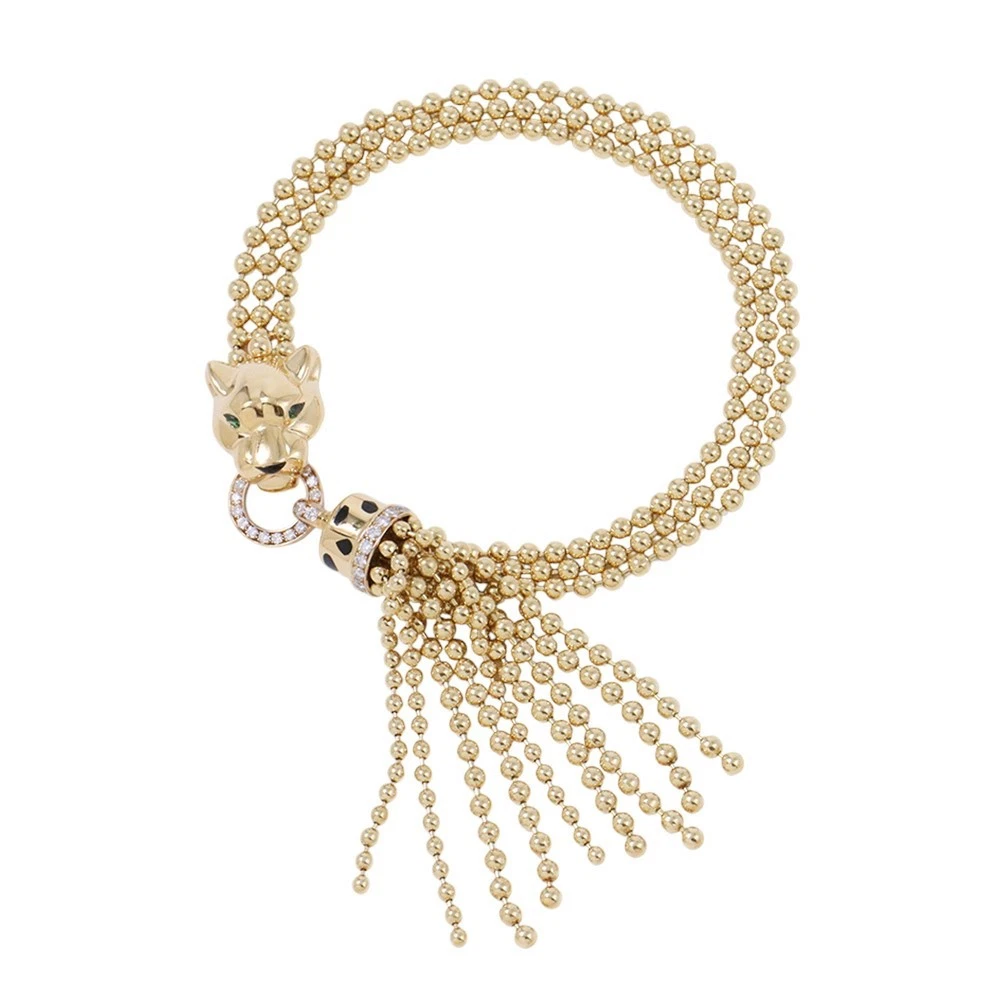 Cartier — CARTIER PANTHERE de Cartier Bracelet Size 16 18K Yellow Gold N6709916