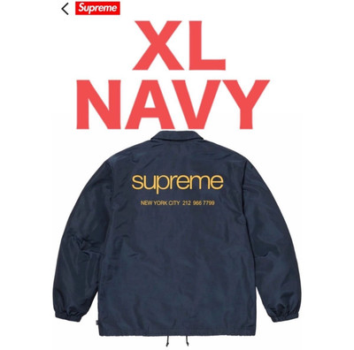 XL supreme Coach Jacket Navy | eBay XL supreme Coach Jacket Navy | eBay