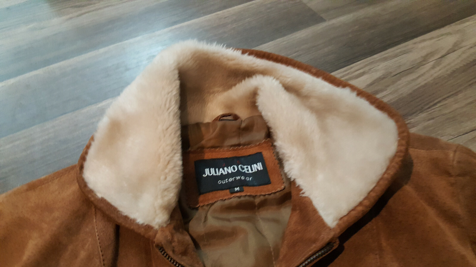 Juliano Celini brown Suede, Faux Fur 