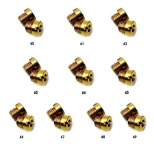 For Holley Carburetor 1/4-32 Gas Main JETS ASSORTMENT KIT 60-69 2 EACH 20 PACK