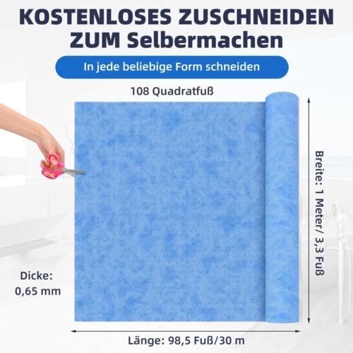 Abdichtbahn Dichtbahn 10/30m Entkopplungsmatte Abdichtungsbahn Bad Dusche Balkon - Afbeelding 14 van 15