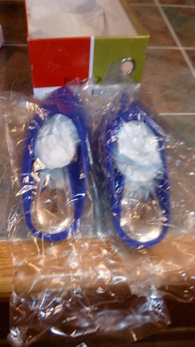 Pierre Dumas Royal Blue micro slip on flat size 5 1/2 - Picture 12 of 12