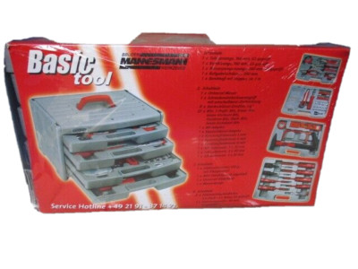 Mannesmann Basic Tool 60-tlg. Werkzeugbox