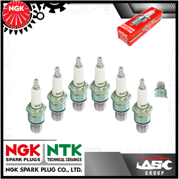 6x NEW NGK Racing SPARK PLUGS - Part no. B11EGP Stock no. 2191 6pk Sparkplugs