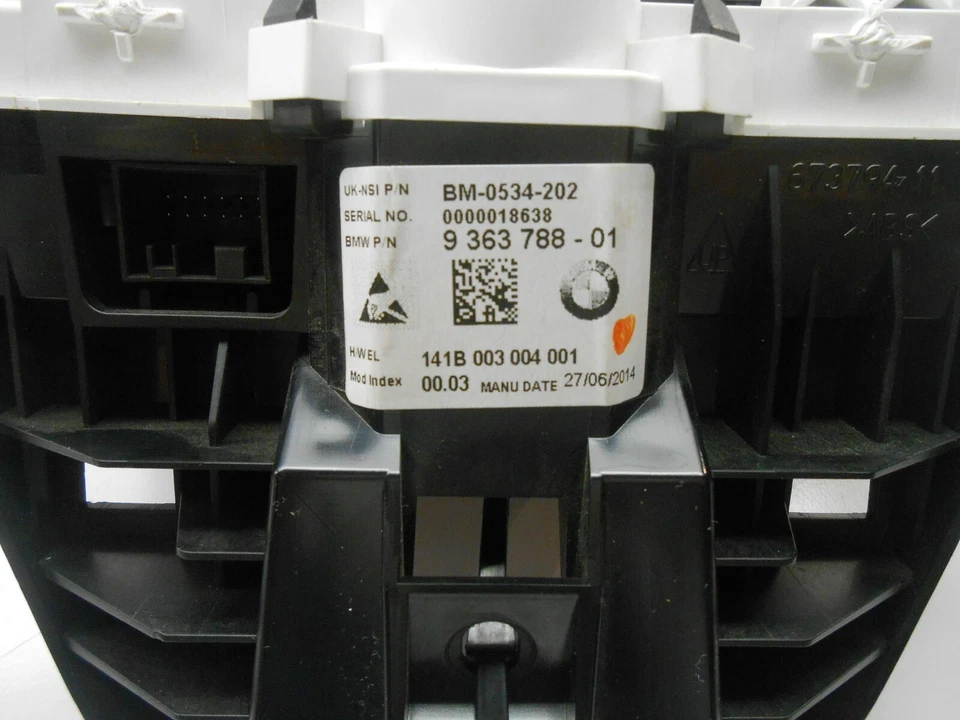 BMW I3 2014 velocímetro clúster 9363788 IC 66771 SB0228 Foto 3 de 4