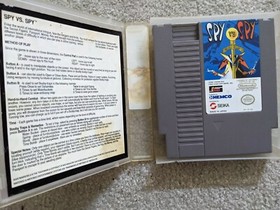 Spy vs. Spy (Nintendo NES) Authentic Cleaned with case