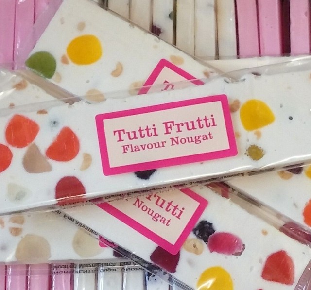 TUTTI Fruitti Flavour Nougat 3 X 150g Bars for sale online eBay