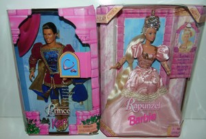 1997 rapunzel barbie worth