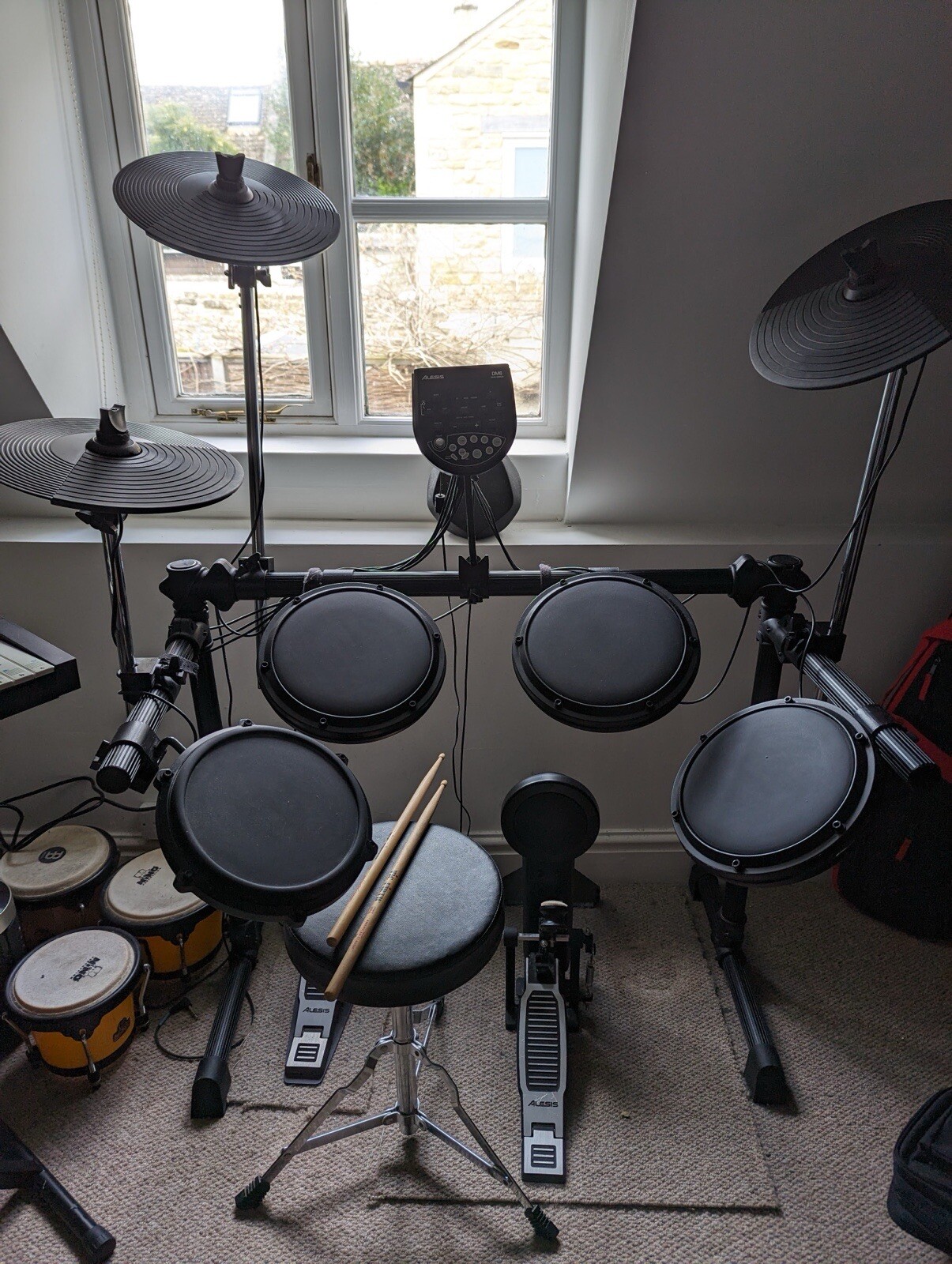Alesis DM6 Electronic drum kit eBay