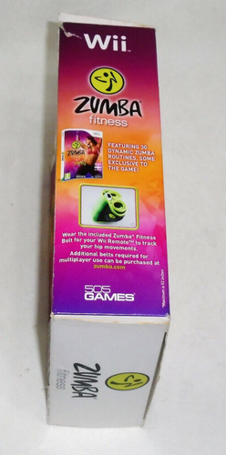 ZUMBA FITNESS - JOIN THE PARTY : NINTENDO Wii GAME + BELT BOXSET (FREE UK P&P) - Picture 5 of 11