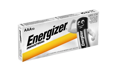 40 x Energizer Industrial AAA Micro Alkaline MN2400 L92 1,5V im Karton