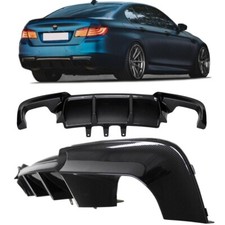 DIFFUSEUR ARRIERE M5 COULEUR CARBONE DOUBLE SORTIE BMW SERIE 5 F10 F11 PACK M