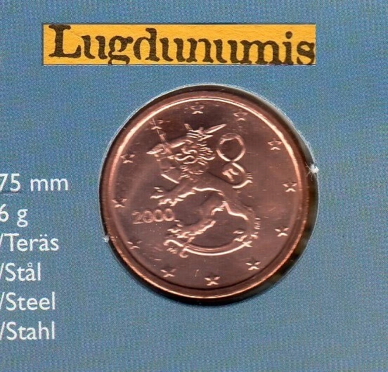 Finlande 2000 2 Centimes Euro BU FDC provenant coffret 75000 exemplaires - Finla - Photo 1/1