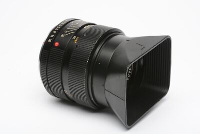 【Rehousing】LEICA SUMMICRON-R 35mm F2 Leica Summicron-R 35mm, F2 V1 #11227, Hood, Very Sharp, Nice