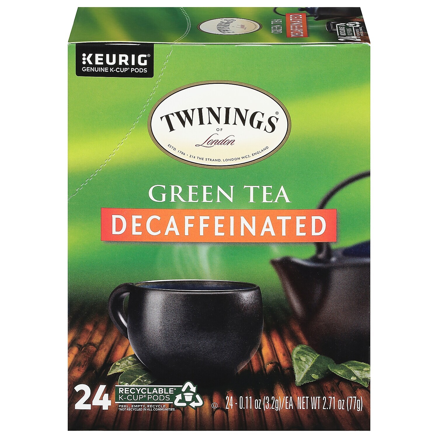 Twinings Green Tea Decaf Tea Keurig KCup Pods TNA90557 eBay