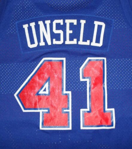 Wes Unseld 1977-1978 Washington Bullets Reebok Hardwood Classics Trikot XL - Bild 6 von 12