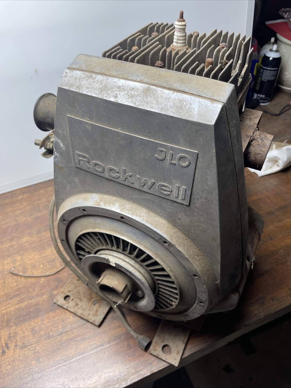 Kit Pistone NOS Rockwell JLO LR-440/2 454, Vintage Per Motoslitte Massey Polaris Arctic Cat Whiz