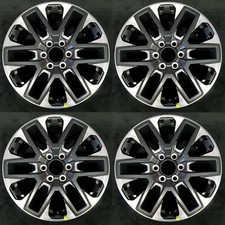 Toyota Tundra Sequoia Machined Black OEM Wheel 20” 2022-2024 Set of 4 Rim 75276B