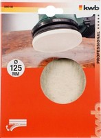 Kwb QUICK-STICK Filzpolierscheibe, Selbsthaftend, 115 - 125 Mm