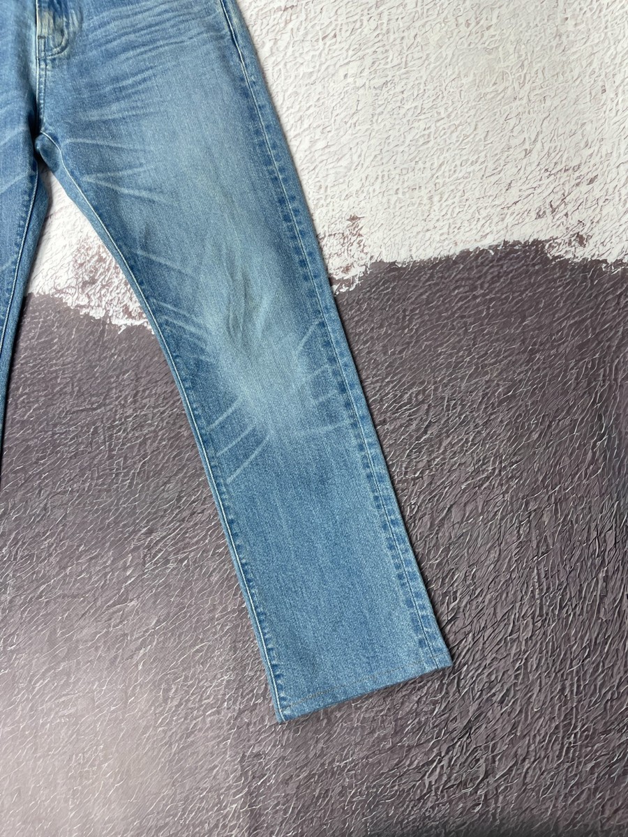 Back Number Washi denim blue faded Japan jeans pants | eBay