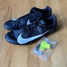 Nike Zoom Rival S Black Indigo Fog Speckled Sz 12 Track Spikes 907564-003, New