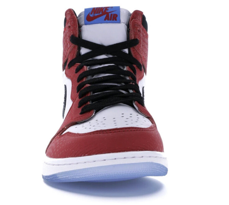⭐️ Nike Air Jordan 1 Retro High Spider-Man Origin Story Sz ⭐️ Nike Air Jordan 1 Retro High Spider-Man Origin Story Sz