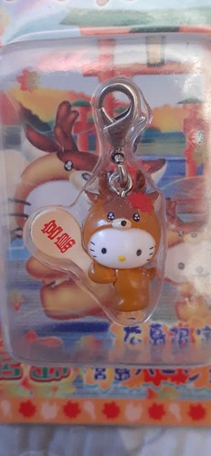 CLIP BRELOQUE CERF HELLO KITTY GOTOCHI 2005 NEUF DANS SON EMBALLAGE - Photo 6 sur 6