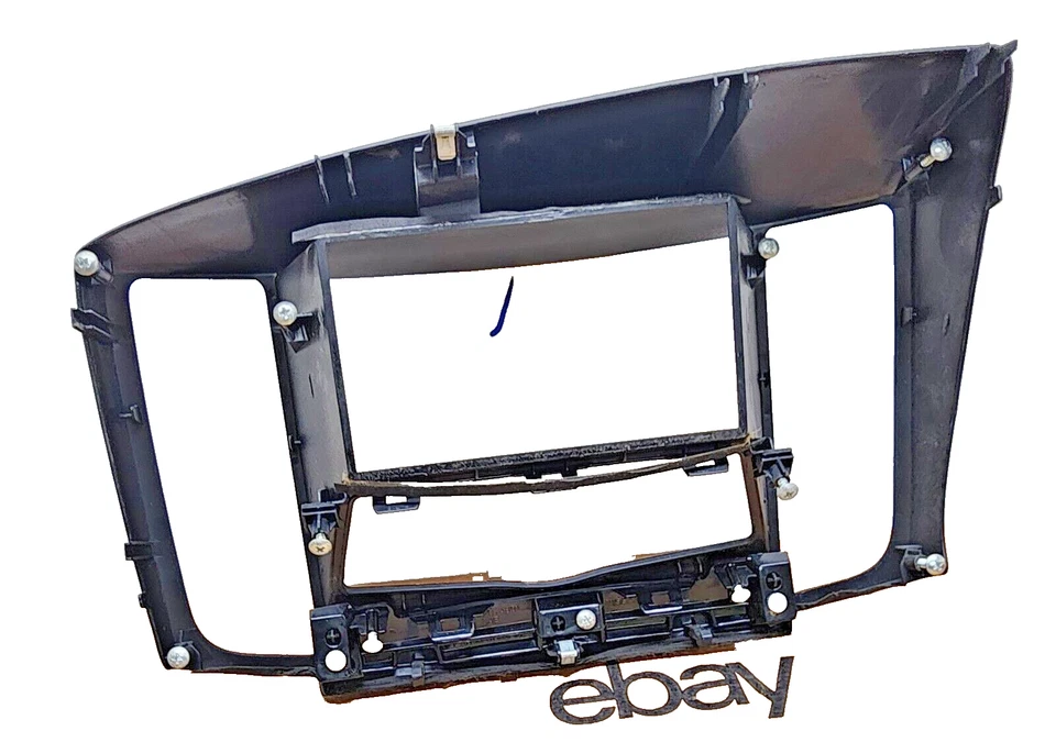 Nissan Máxima 2009-2013 tablero central radio bisel negro OEM Foto 2 de 2