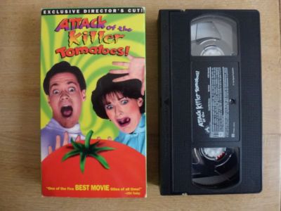 ATTACK OF THE KILLER TOMATOES 1978 VHS NTSC Import US Rare Director's Cut