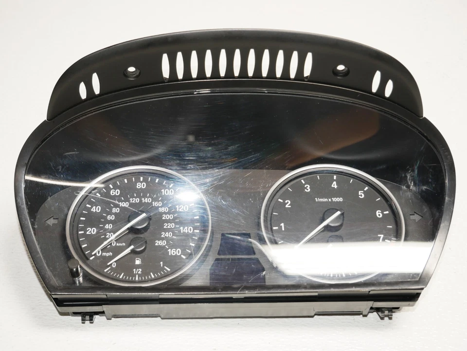 Cuadro de instrumentos velocímetro calibre millas Speedo MPH VDO OEM BMW E60 E61 #5 Foto 3 de 4