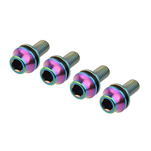 Titanium Bolt M5x12mm Hex Head Screw GR5 for MTB Bike Bicycle Water Bottle Cage - Picture 10 of 20