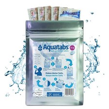Water Purification Tablets NaDCC 67 MG x 50, 1 Treatment Tablet = 10 litre