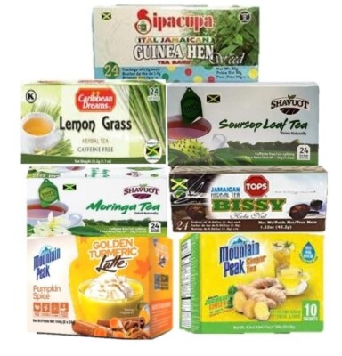 Jamaican Herbal Tea Variety Pack 