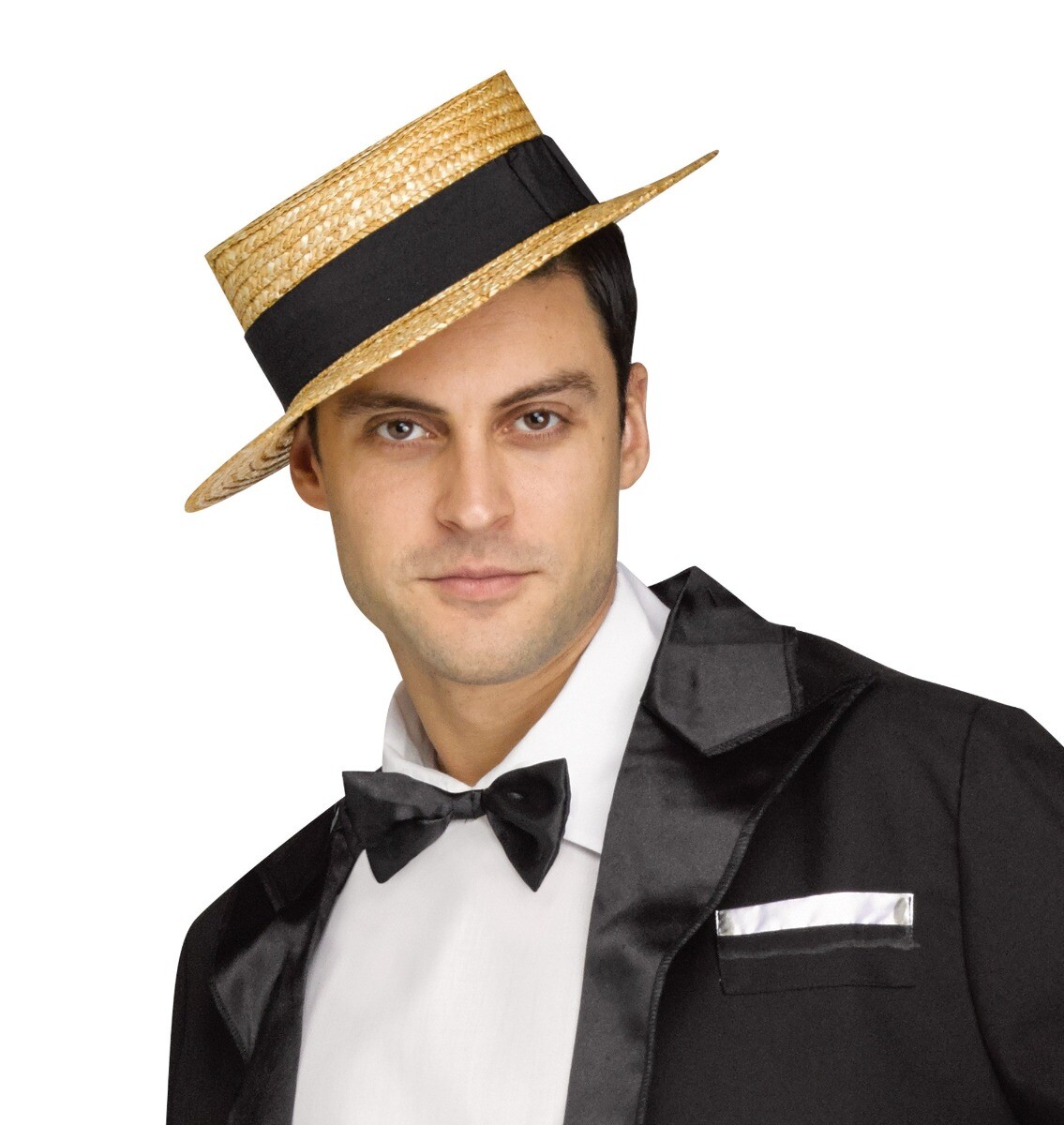 AC722 Ricky Ricardo I Love Lucy 1920'S Hat Straw Skimmer Boater Costume ...