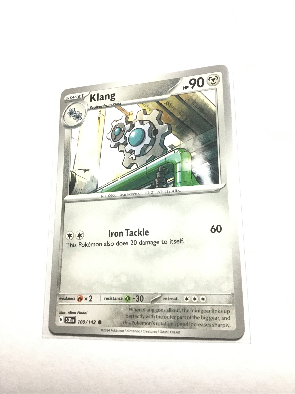 KLANG - 100/142 - Stellar Crown - Pokemon Card - NM