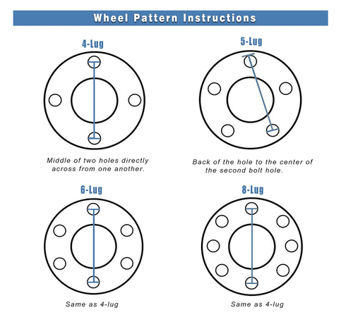 5x4.5 To 5x100 Wheel Adapters 1" inch | 5x114.3 to5x100 Fits Honda Toyota 12x1.5 - Picture 16 of 24