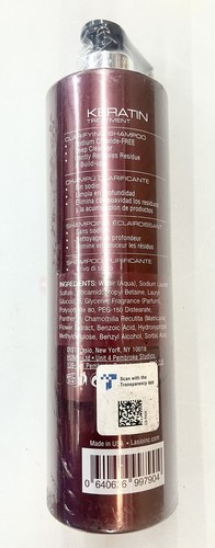 Lasio Keratin Treatment Clarifying Shampoo 35.27oz Professional Hair Care (ac) - Picture 3 of 3