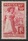 FRANCE 1938 - YT n° 401 MNH **Aide aux Français Rapatries d'Espagne