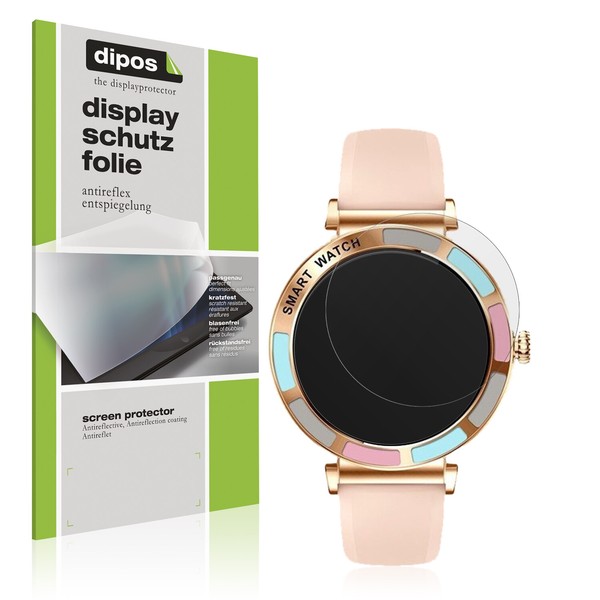 6X Schutzfolie Matt FüR Braidol Smartwatch 1.27 Zoll Displayschutzfolie Folie-image